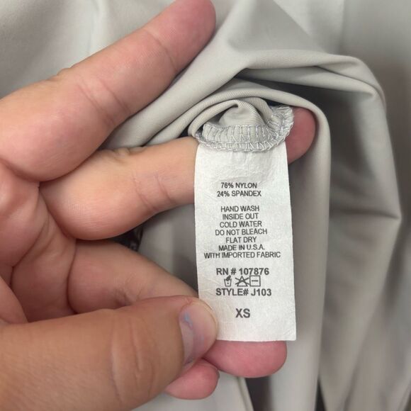 Jason Beige Nylon Moisture Wicking Jacket XS - Picture 3 of 4